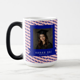 Taza Mágica Hermoso patrón de panal de abeja Phd Grad