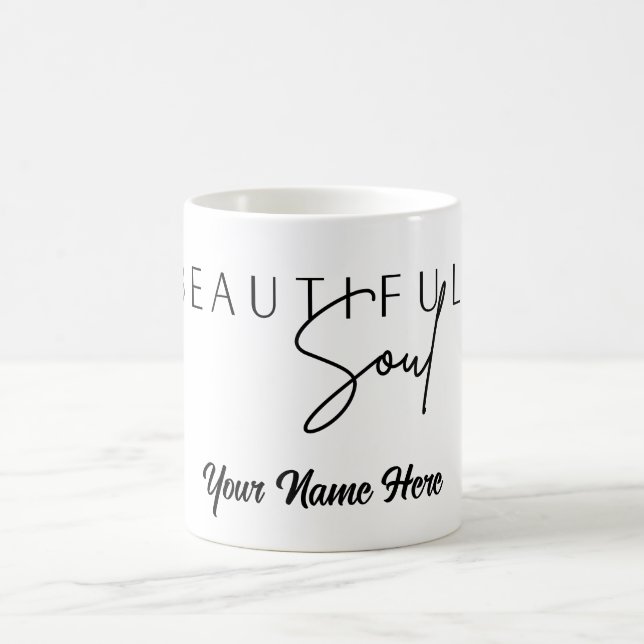 Taza Mágica Hermoso Personalizado Soul Personaliza a Tumbler M (Centro)