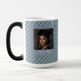 Taza Mágica Hermoso regalo de graduación para esposo con patró