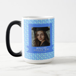 Taza Mágica Hermoso regalo de graduación para hija con patrón 