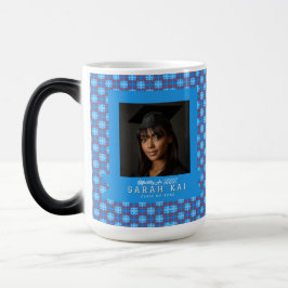 Taza Mágica Hermoso regalo de graduación para niñas con patrón