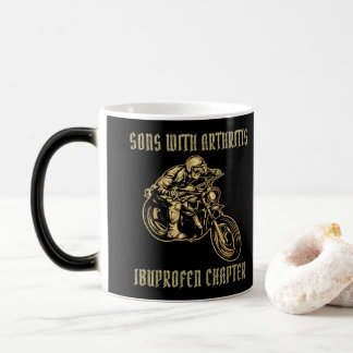 Taza Mágica Hijos De Artritis Capítulo Ibuprofeno, Bikers