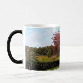 Taza Mágica Hojas rojas