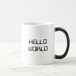 Taza Mágica Hola mundo