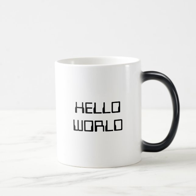 Taza Mágica Hola mundo (Derecha)