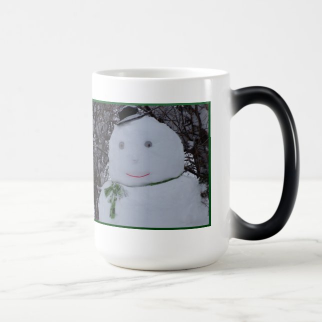 Taza Mágica Hombre de nieve Morphing Mug (Derecha)