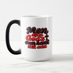 Taza Mágica Hombres conforme al corazón de Dios todavía existe