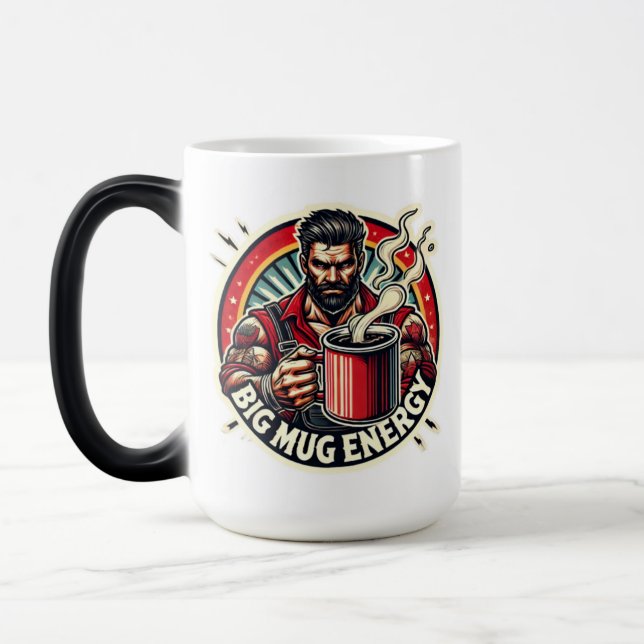Taza Mágica Hombres que aman el café (Izquierda)
