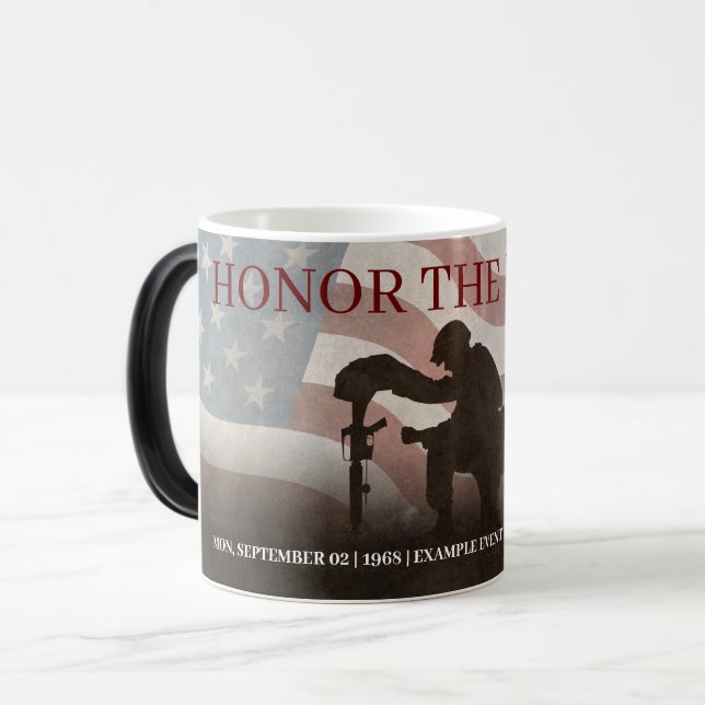 Taza Mágica Honor a los caídos (Anverso izquierdo)