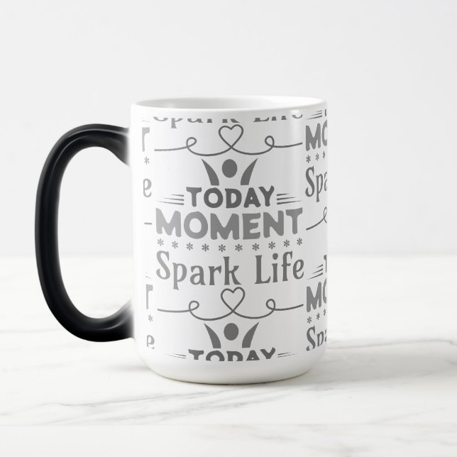Taza Mágica Hoy, momento, vida de chispa (Izquierda)