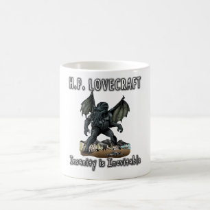Taza Mágica HP Lovecraft -- La locura es inevitable