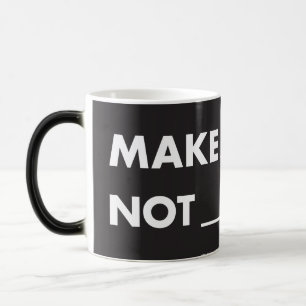 Taza Mágica ¿HPP HACE ARTE NO _____? Morphing Mug (11 oz)