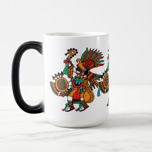 Taza Mágica Huitzilopochtli - Colibrí Del Sur Para La Guerra