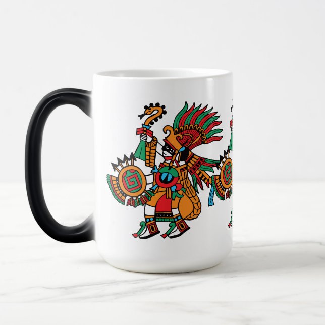 Taza Mágica Huitzilopochtli - Hummingbird Del Sur Por La Guerr (Izquierda)