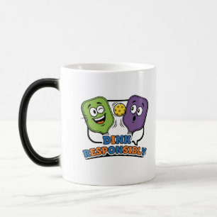 Taza Mágica Humor divertido de bolas de bolas   Regalo para ju
