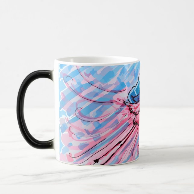 Taza Mágica Hydrated Flamingo (Izquierda)