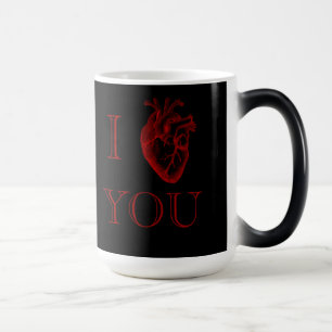 Taza Mágica I corazón que usted asalta