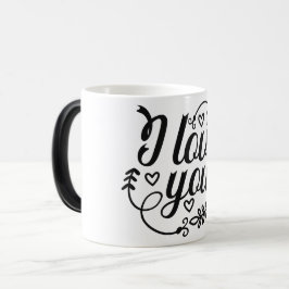 Taza Mágica i love you