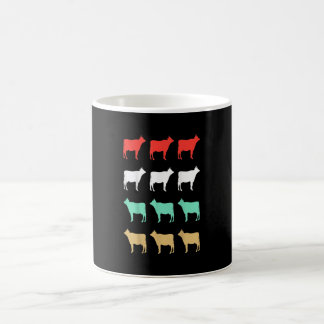 Taza Mágica Idea divertida de regalo de vaca| Regalo de granja