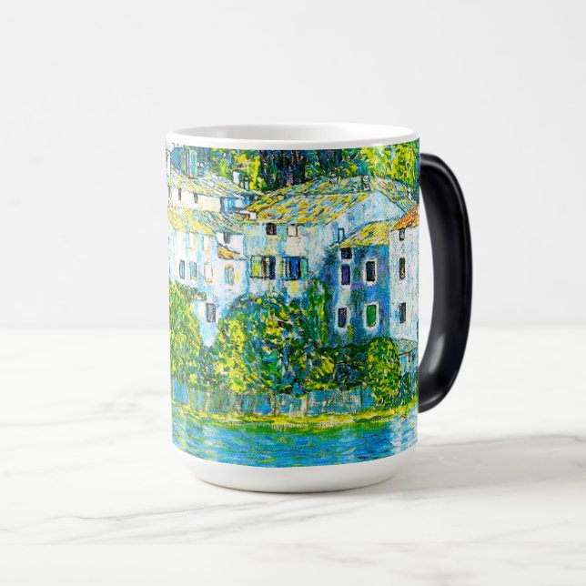 Taza Mágica Iglesia de Cassone Gustav Klimt (Anverso derecho)