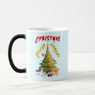 Taza Mágica Ilustración de navidades