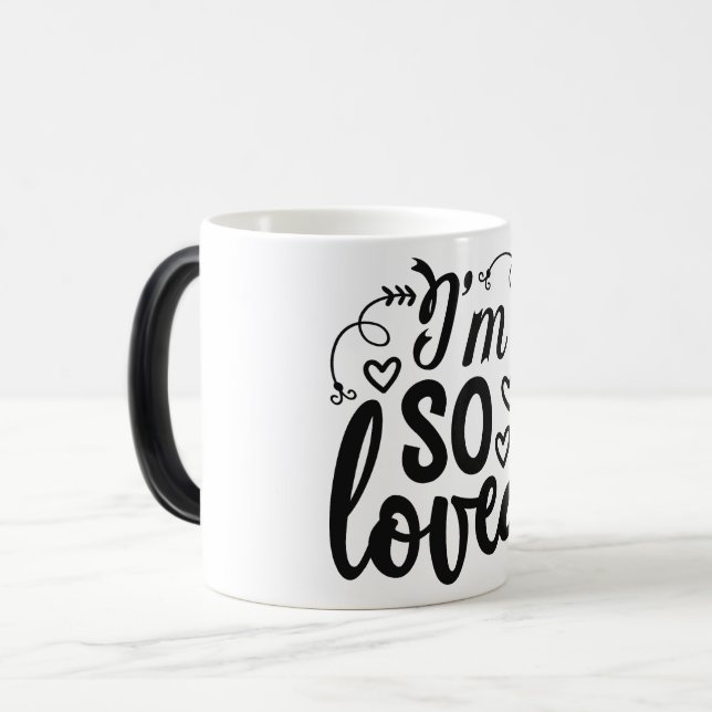 Taza Mágica I'm so loved (Anverso izquierdo)