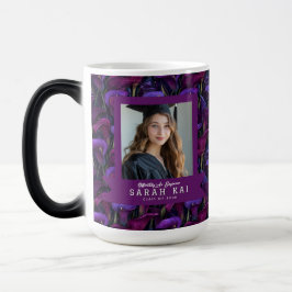 Taza Mágica Impresión Clásica de Lirios de Calla para Universi