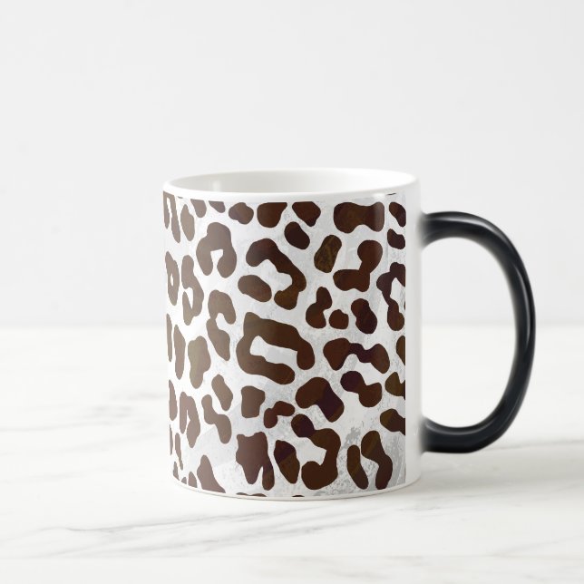 Taza Mágica Impresión de chocolate leopardo (Derecha)