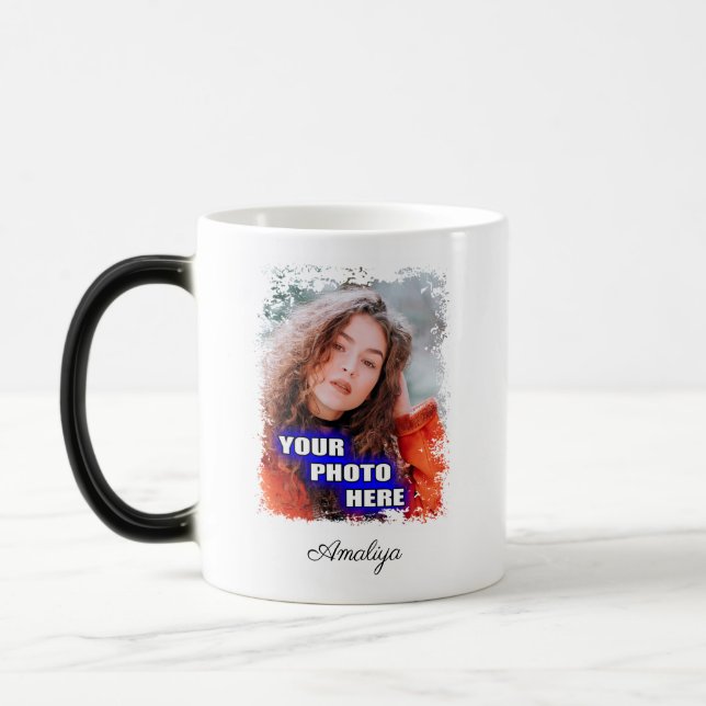 Taza Mágica Impresión personalizada única de alta calidad Morp (Izquierda)