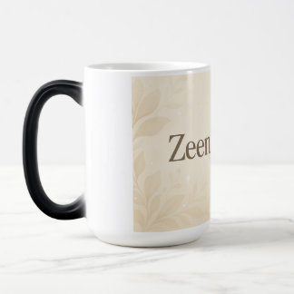 Taza Mágica Impresión Zeenat - Café de estilo moderno Mug