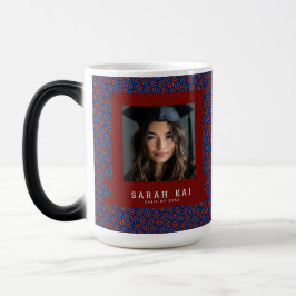 Taza Mágica Ingeniero Certificado con Estampado de Hexágono de