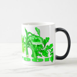 Taza Mágica Ir Verduras verdes