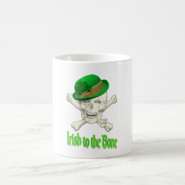 Taza Mágica Irlandés al hueso divertido cerveza verde rana Mug