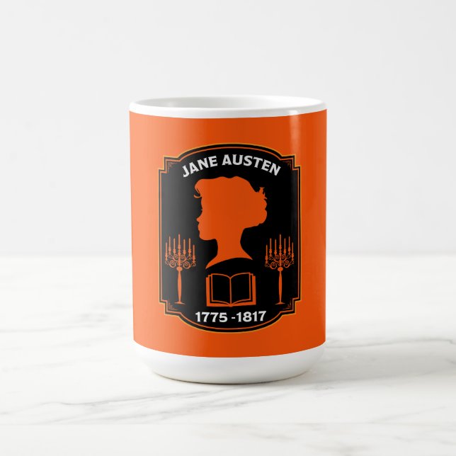 Taza Mágica Jane Austen English Novelist (Centro)