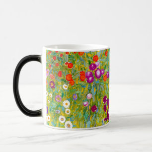 Taza Mágica Jardín de flores por Gustav Klimt