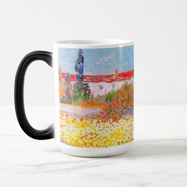 Taza Mágica Jardín de flores Vincent Van Gogh (Izquierda)