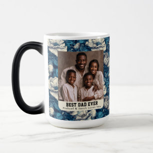 Taza Mágica Jardín Floral Gardenias Flor Papá Cumpleaños Stanl