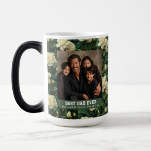 Taza Mágica Jardineras Únicas Flor de Gardenias Día del Padre