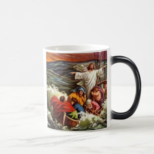Taza Mágica Jesús calma la tormenta (Derecha)
