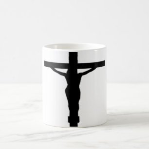 TAZA MÁGICA JESÚS CHRIST EN LA CRUZ