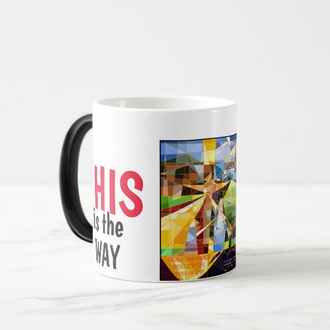 Taza Mágica Jesús es la manera en que la bruma mágica (Anverso izquierdo)