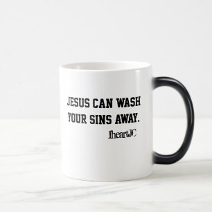Taza Mágica Jesús puede quitar sus pecados