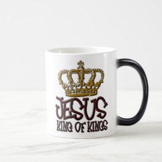 Taza Mágica Jesús, rey de reyes