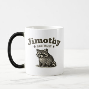 Taza Mágica Jimothy Mapache Vida Silvestre Seattle