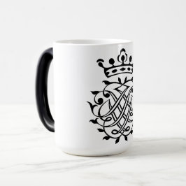 Taza Mágica Johann Sebastian Bach Seal Escudo Monograma Insign