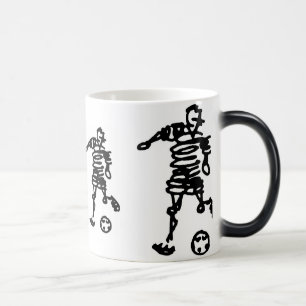 Taza Mágica Jugador de fútbol Morphing Mug