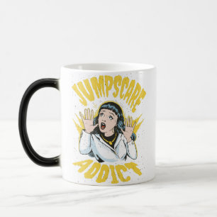 Taza Mágica Jumpscare Addict