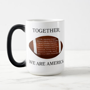 Taza Mágica Juntos Somos América