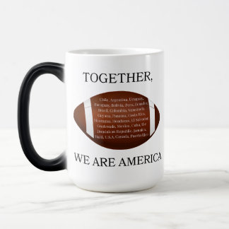 Taza Mágica Juntos Somos América 