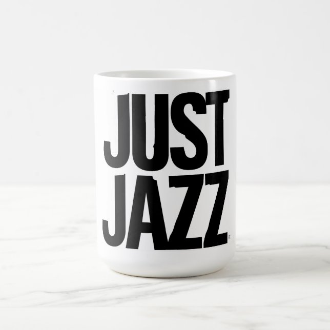 Taza Mágica Just Jazz Brand Coffee Mug (Centro)